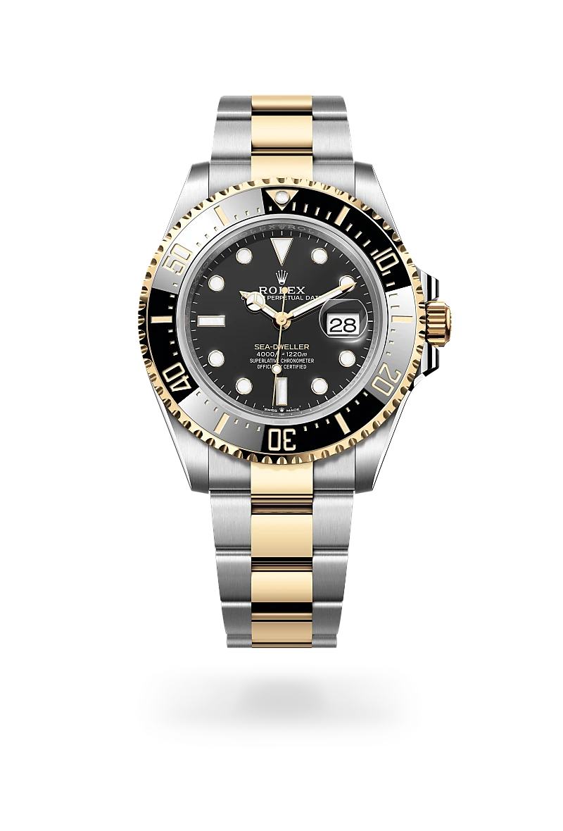 Rolex Sea-Dweller in Yellow Rolesor - combination of Oystersteel and yellow gold, M126603-0001 - Clarkson Jewelers