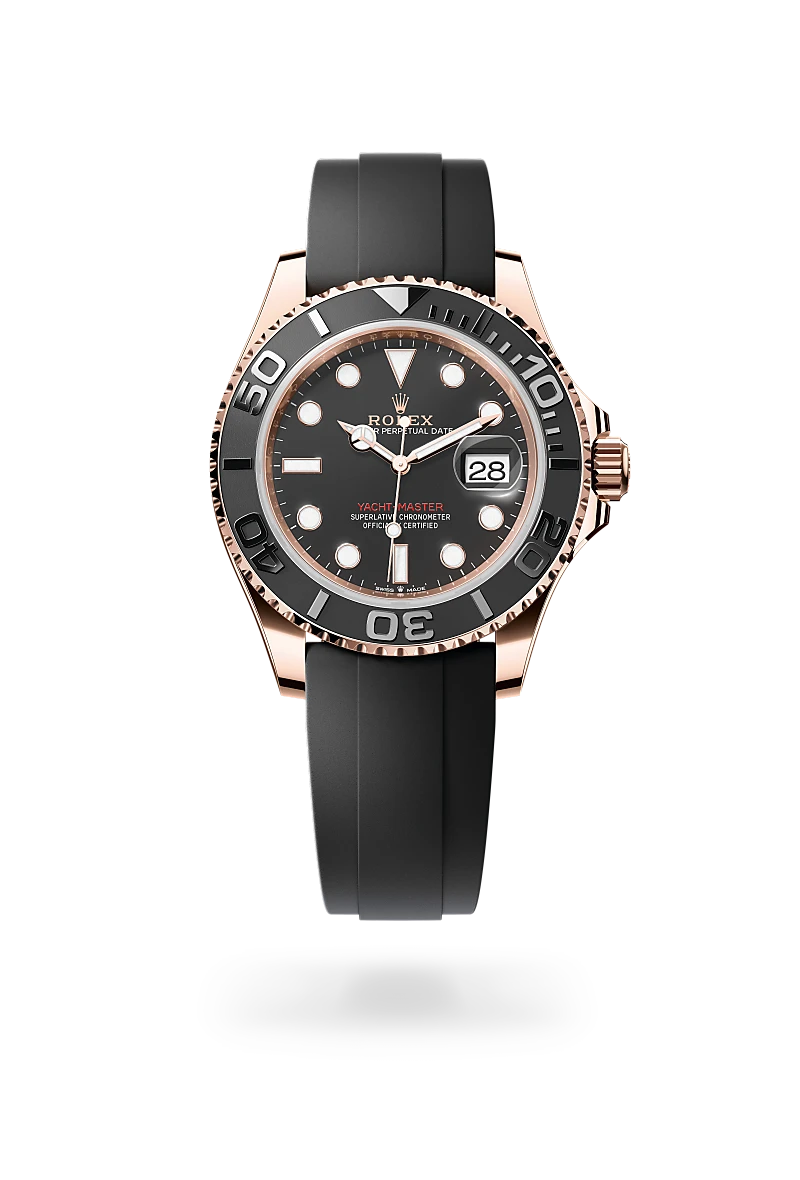 Rolex Yacht-Master in 18 kt Everose gold, M126655-0002 - Clarkson Jewelers