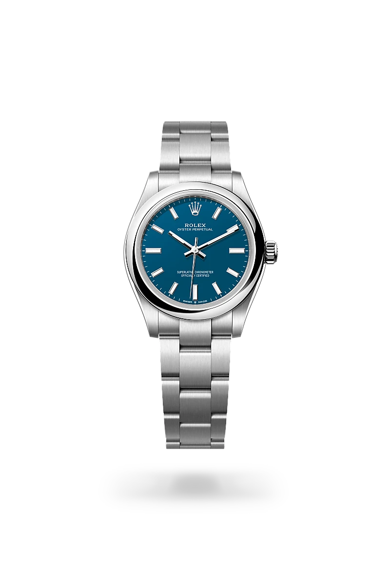 Rolex Oyster Perpetual in Oystersteel, M277200-0017 - Clarkson Jewelers