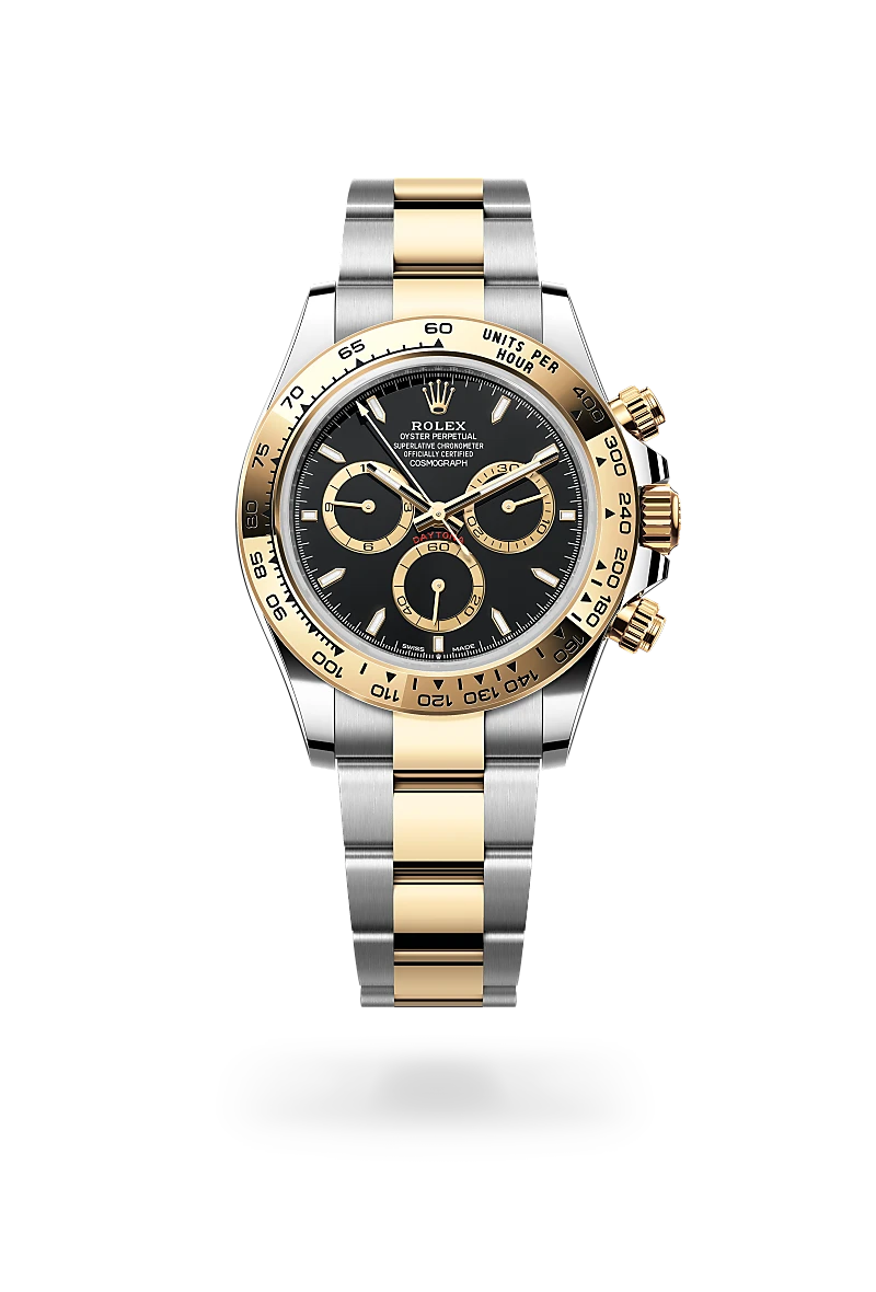 rolex Cosmograph Daytona in Yellow Rolesor - combination of Oystersteel and yellow gold, M126503-0003 - Clarkson Jewelers