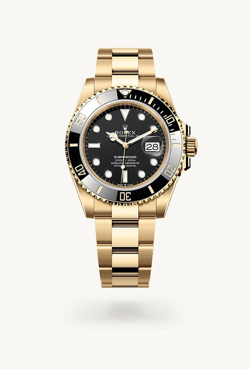 Rolex Submariner Date 18 kt yellow gold, M126618LN-0002