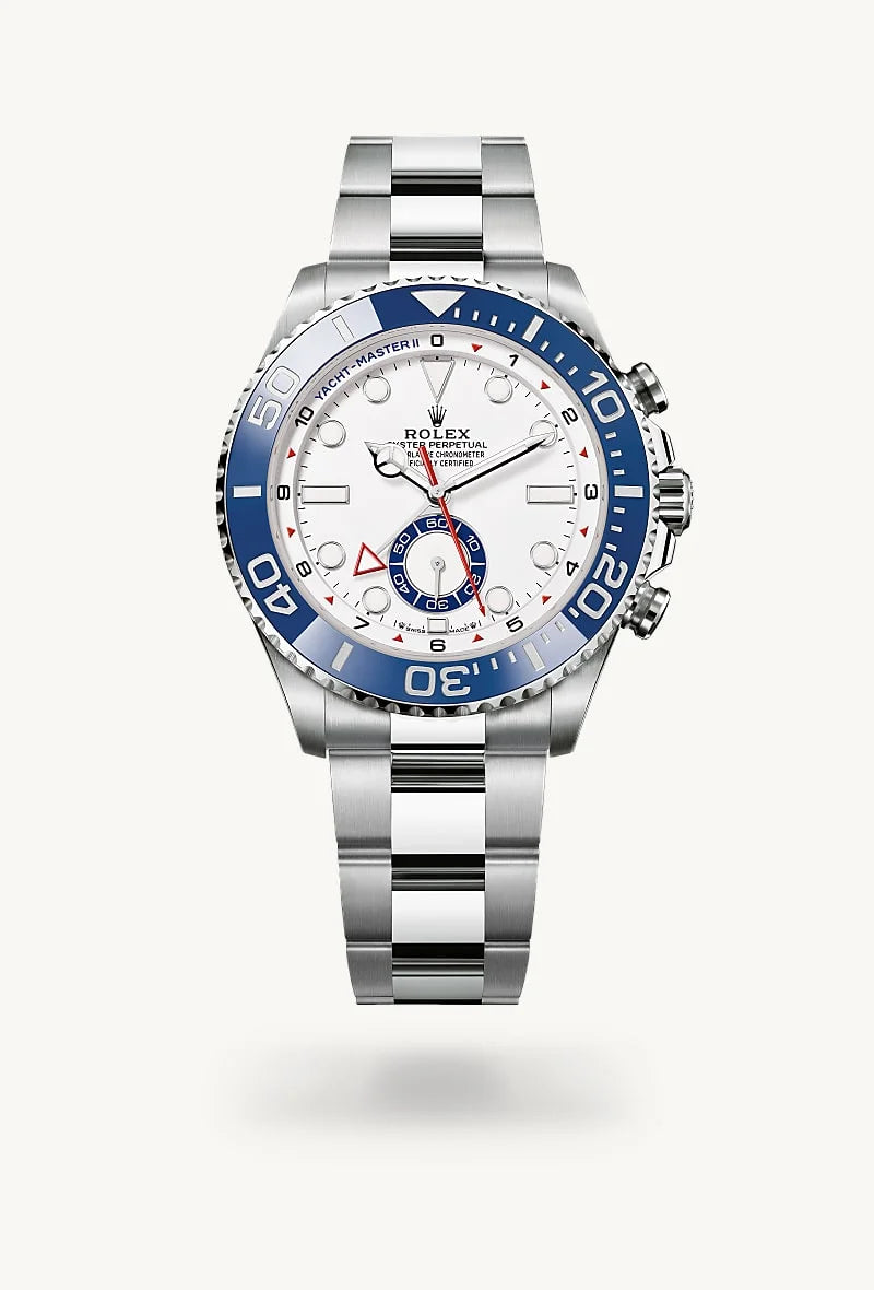 rolex Yacht-Master II in Oystersteel, M126680-0001 - Clarkson Jewelers