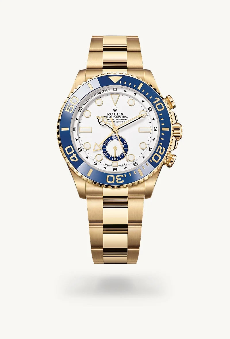 rolex Yacht-Master II in 18 kt yellow gold, M126688-0001 - Clarkson Jewelers