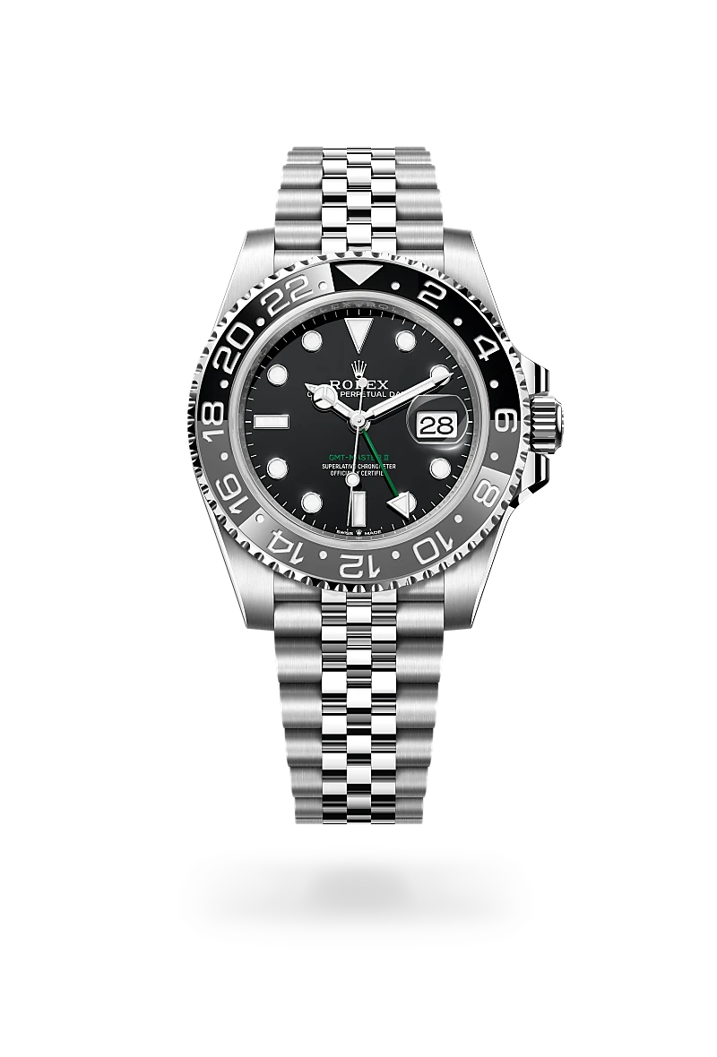 Rolex GMT-Master II in Oystersteel, M126710GRNR-0003 - Clarkson Jewelers