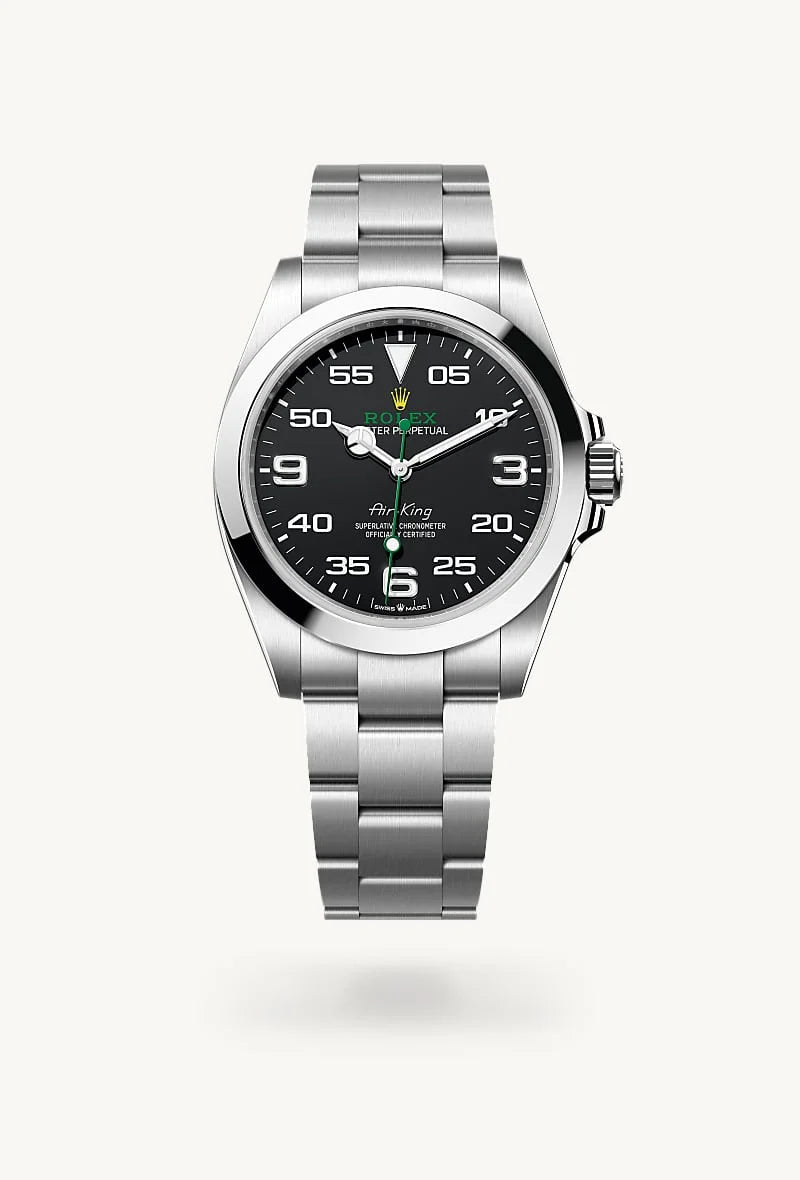 Rolex Air-King in Oystersteel, M126900-0001 - Clarkson Jewelers