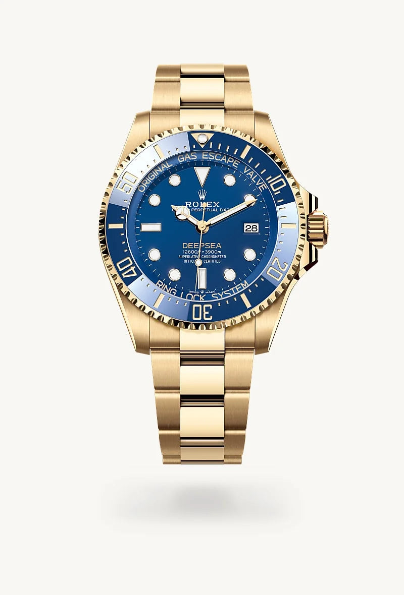 Rolex Rolex Deepsea 18 kt yellow gold, M136668LB-0001