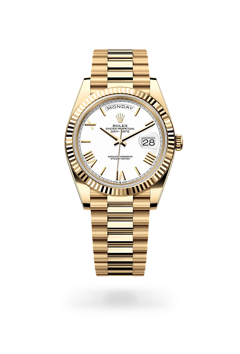 rolex Day-Date in 18 kt yellow gold, M228238-0042 - Clarkson Jewelers
