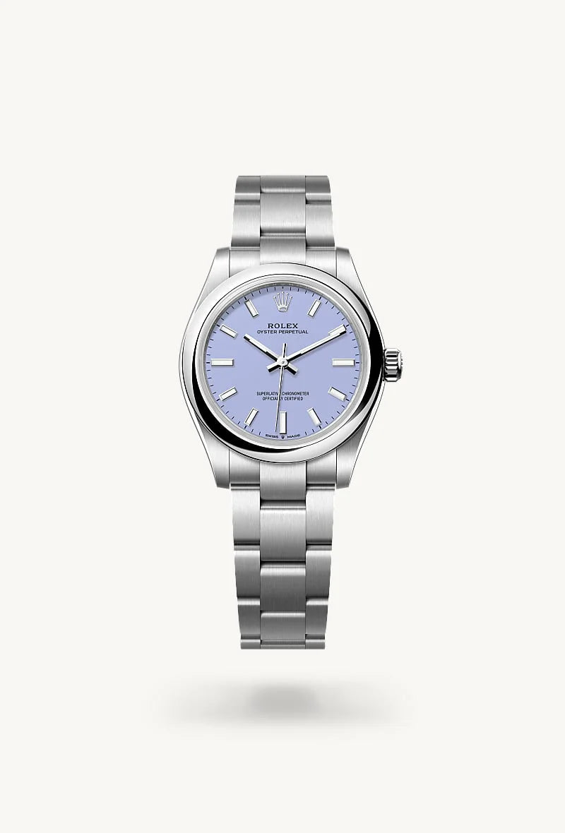 rolex Oyster Perpetual in Oystersteel, M277200-0014 - Clarkson Jewelers