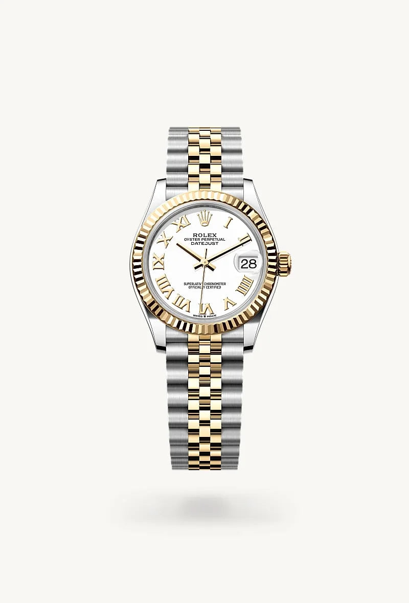 rolex Datejust in Yellow Rolesor - combination of Oystersteel and yellow gold, M278273-0002 - Clarkson Jewelers