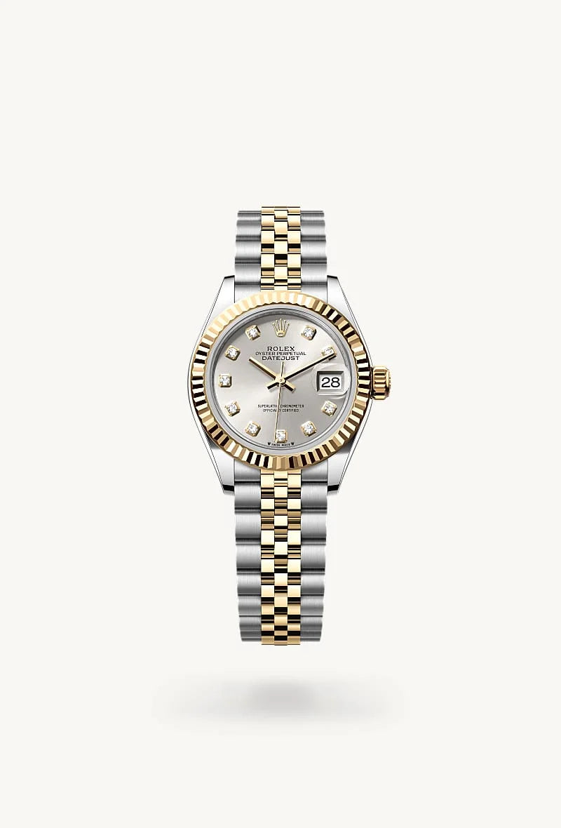 rolex Lady-Datejust in Yellow Rolesor - combination of Oystersteel and yellow gold, M279173-0007 - Clarkson Jewelers
