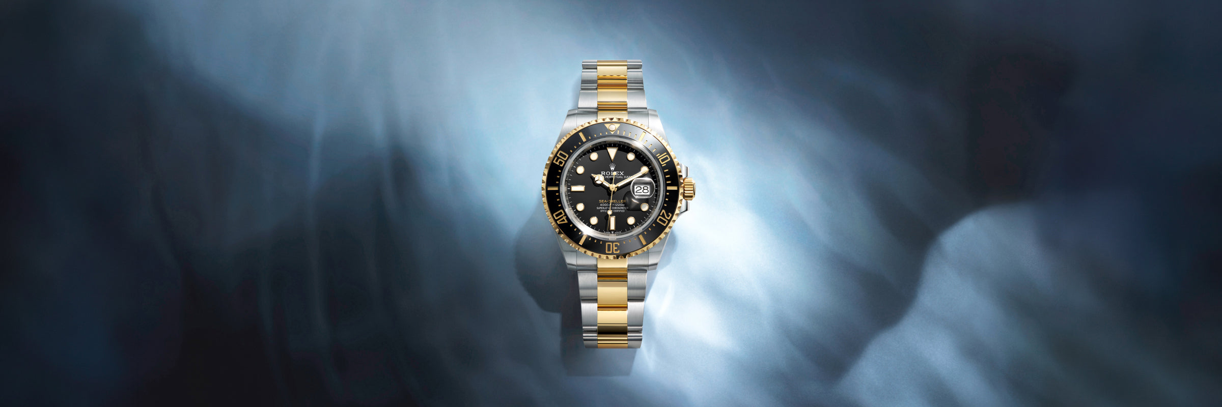 Rolex Sea-Dweller in Yellow Rolesor - combination of Oystersteel and yellow gold, M126603-0001 - Clarkson Jewelers