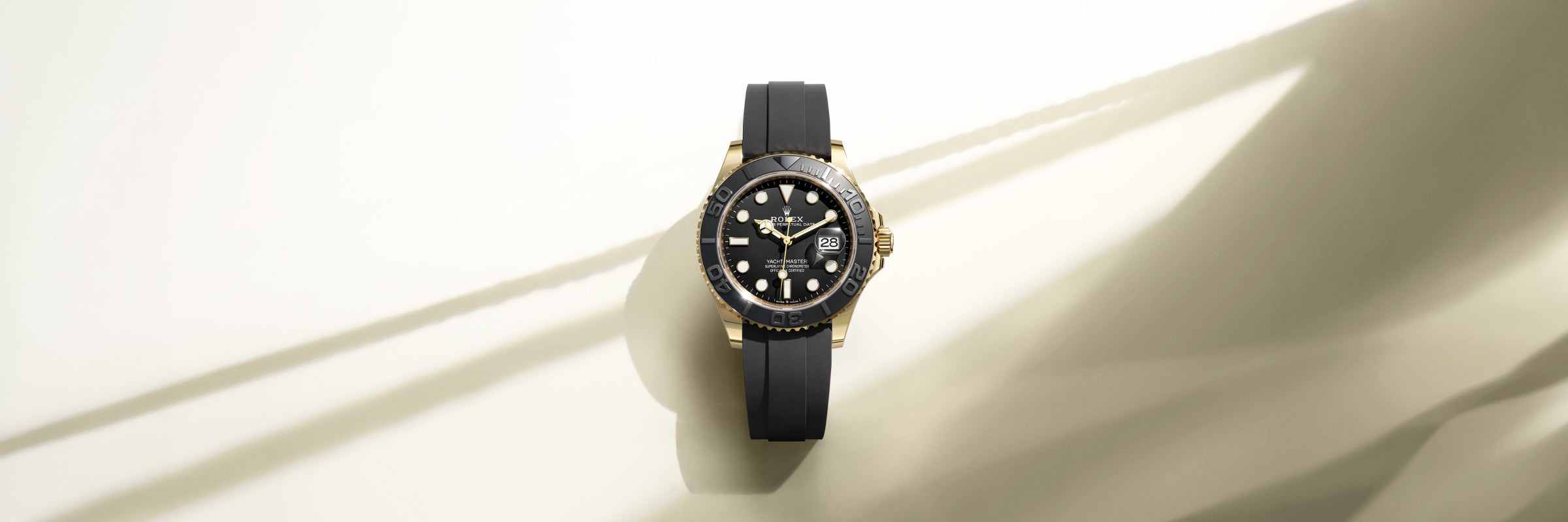 Rolex Yacht-Master in Rolesium - combination of Oystersteel and platinum, M126622-0001 - Clarkson Jewelers