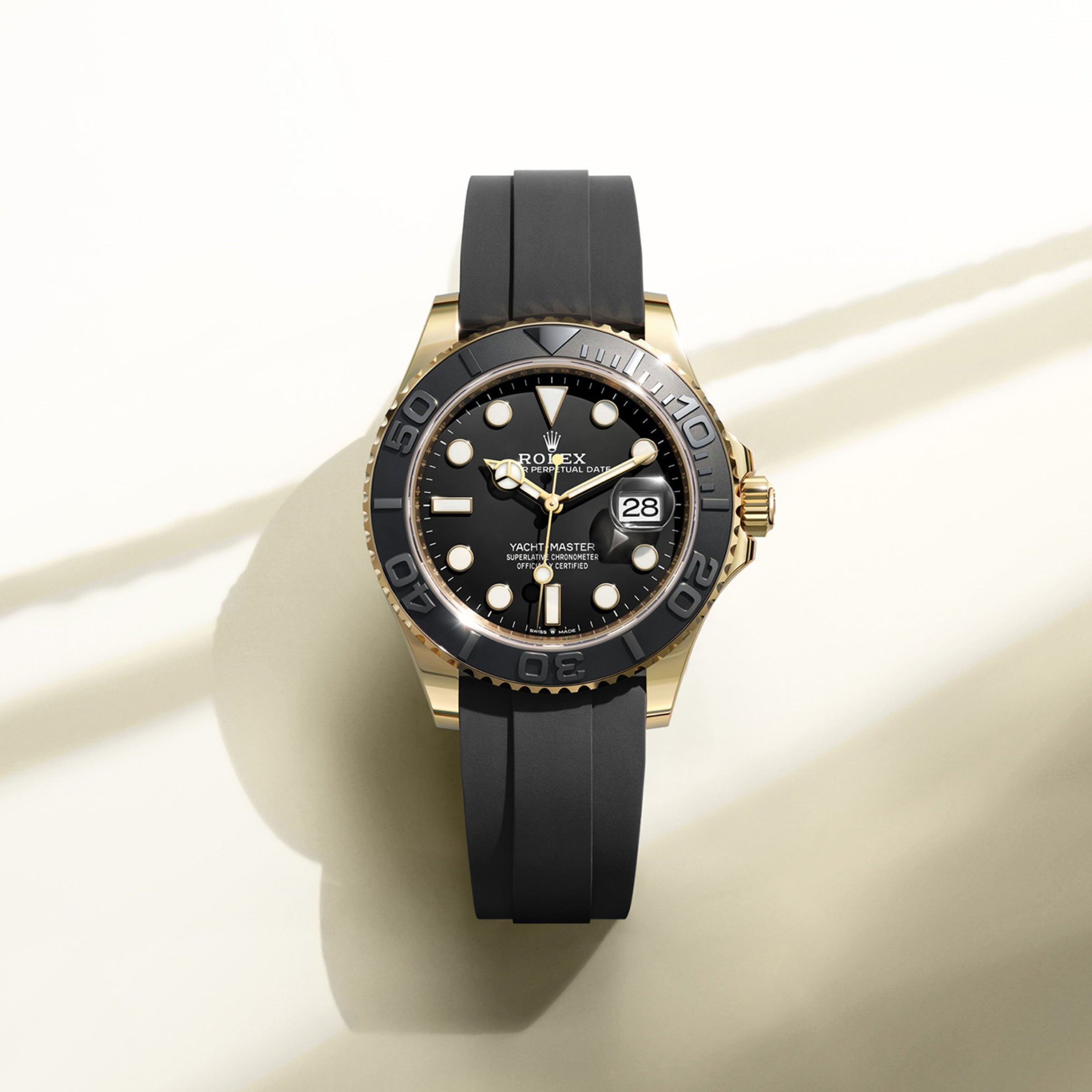 Rolex Yacht-Master in Rolesium - combination of Oystersteel and platinum, M126622-0001 - Clarkson Jewelers