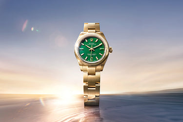 Rolex Oyster Perpetual 28 & 34 watches - Clarkson Jewelers